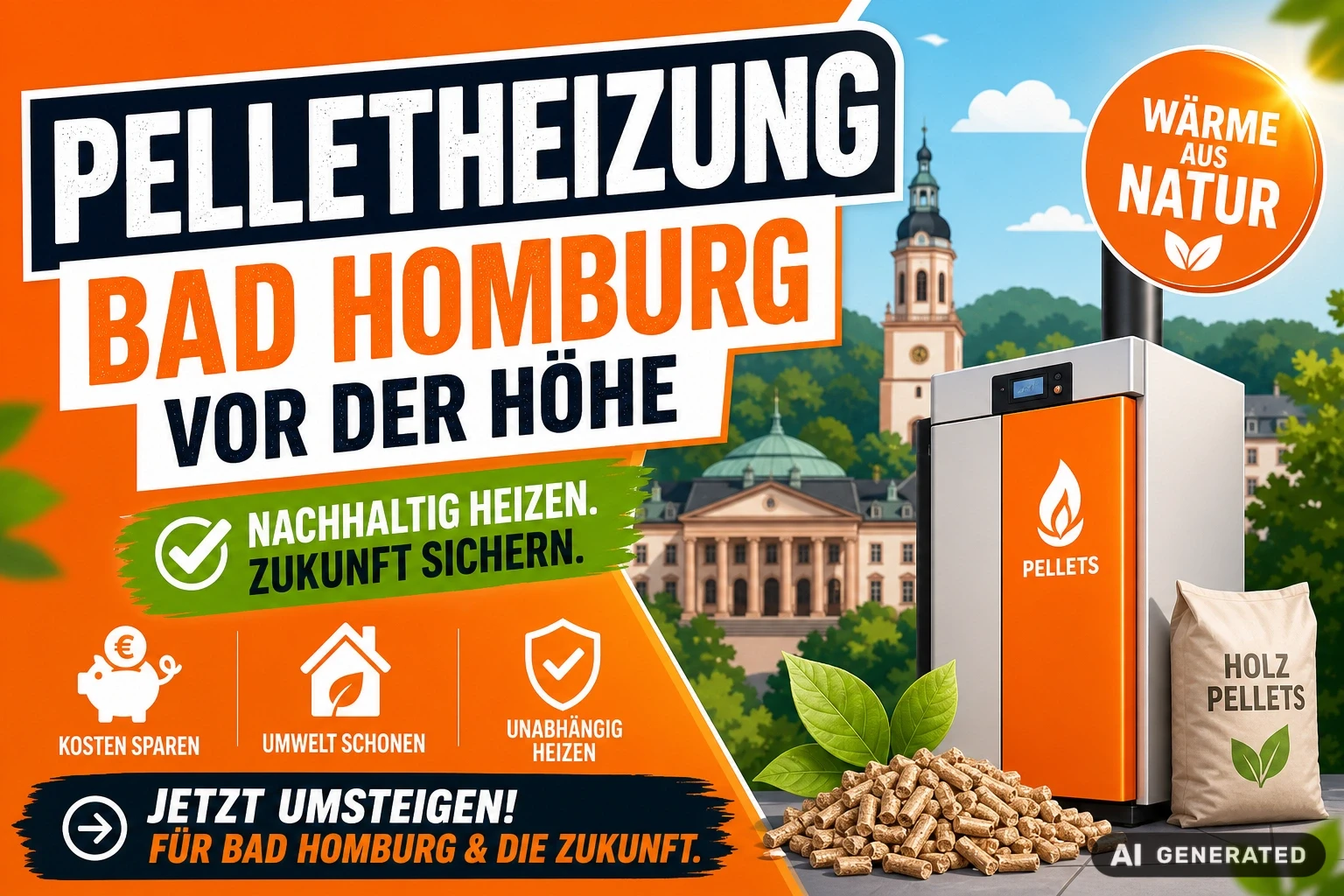 Pelletheizung Bad Homburg vor der Höhe