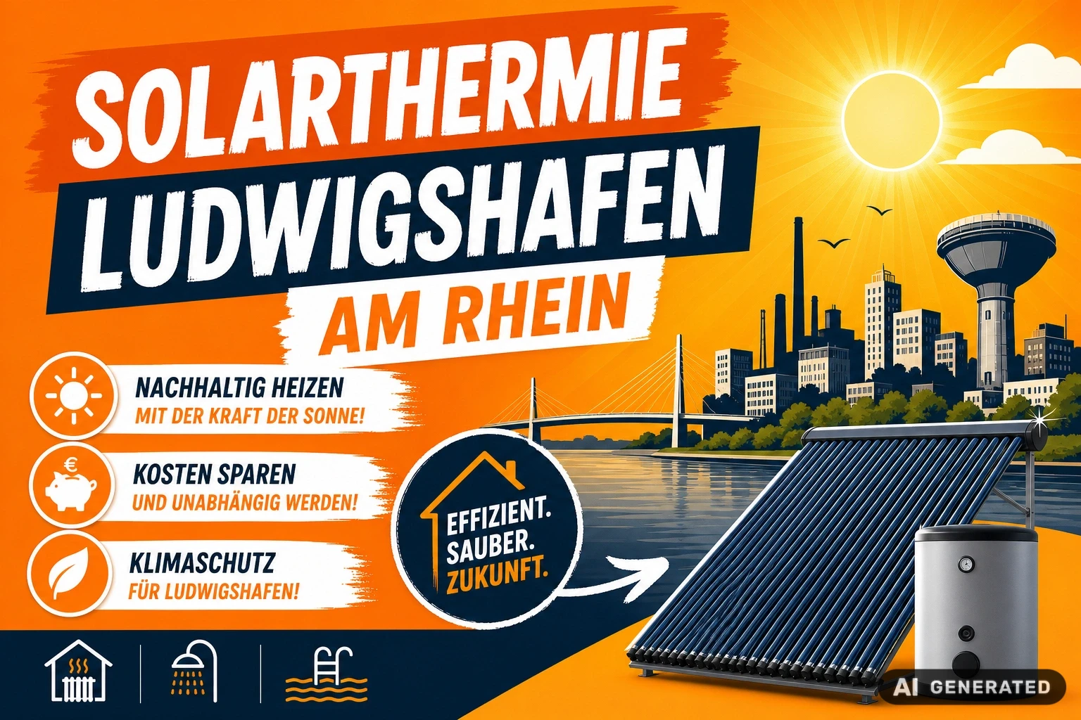Solarthermie Ludwigshafen am Rhein